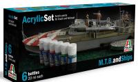 Italeri Set Peintures Bateaux de Combat